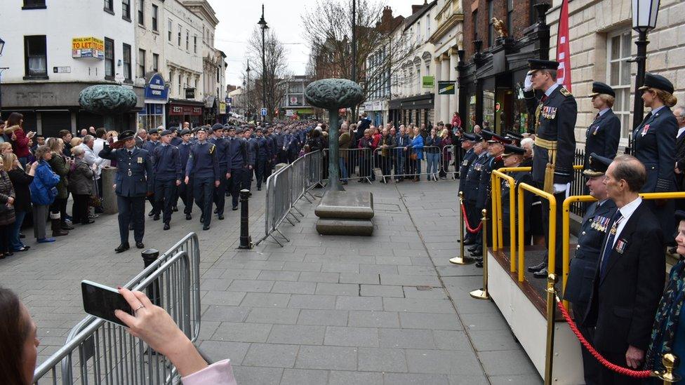 Air cadets in Doncaster