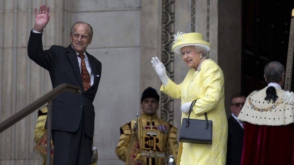 Duke of Edinburgh and the Queen