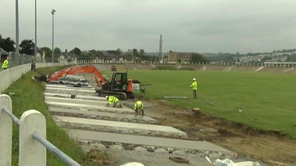 Carmarthen Park velodrome