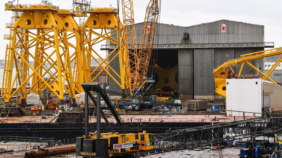 BiFab yard at Burntisland