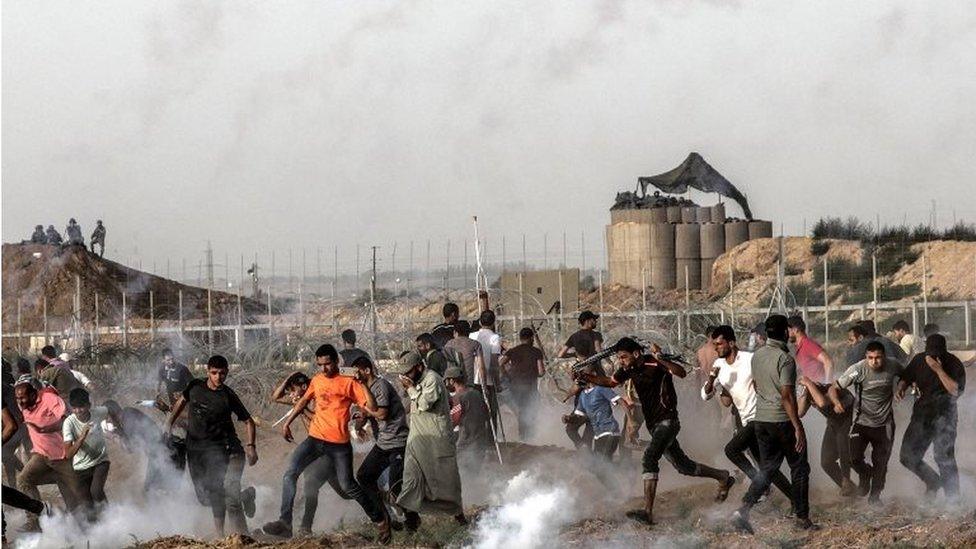 Palestinian border protest (25/05/18)