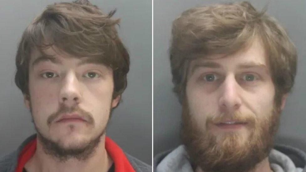 Steven Jones, 24, and Lewis Gibbons, 26