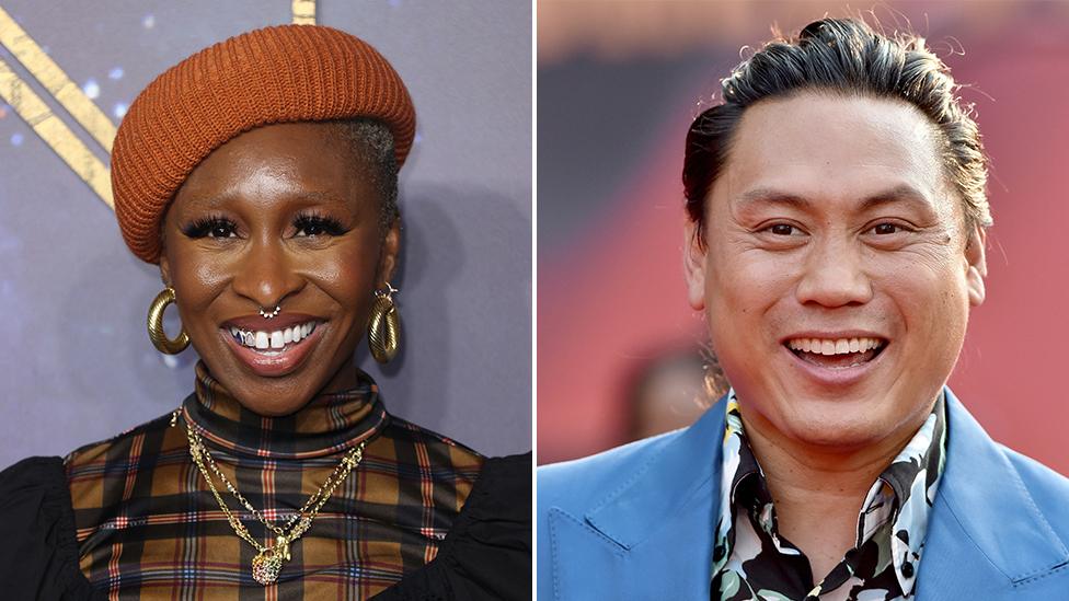 Cynthia Erivo and Jon M Chu