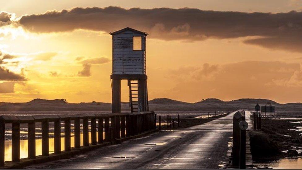 Holy Island causeway