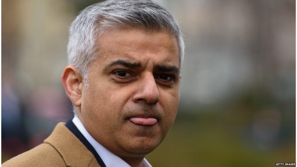 Labour candidate Sadiq Khan