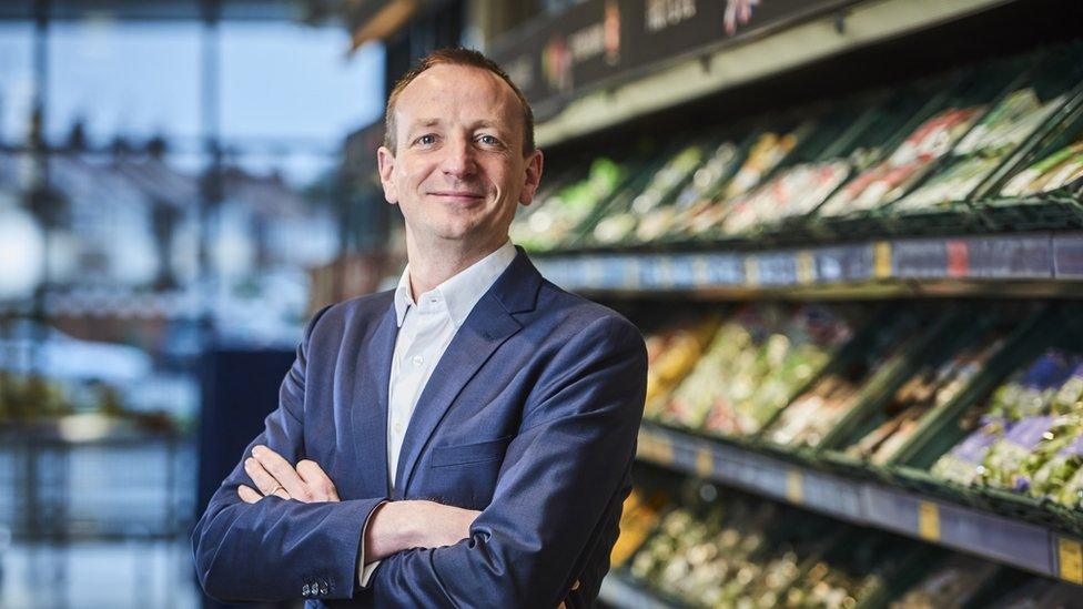 Aldi UK's chief executive Giles Hurley