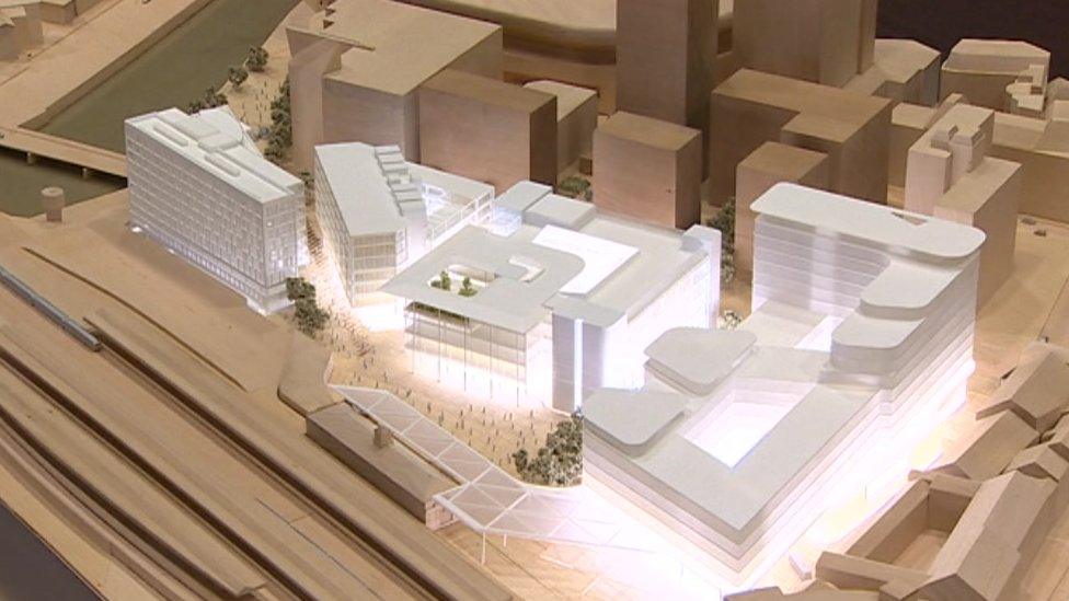 Model of the new development