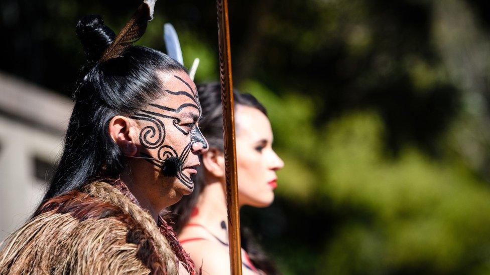 An Armistice silence was observed at the Pukeahu National War Memorial Park in Wellington, New Zealand