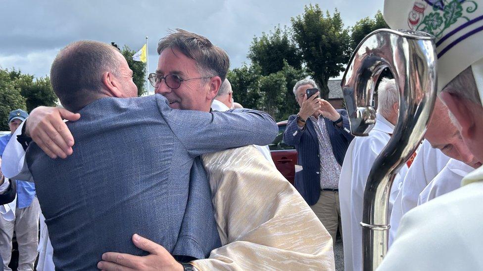 Fr Shaun Doherty at his ordination