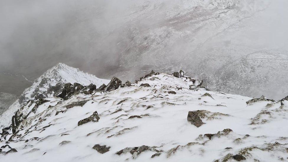 Llech Ddu Spur in the Carneddau mountains