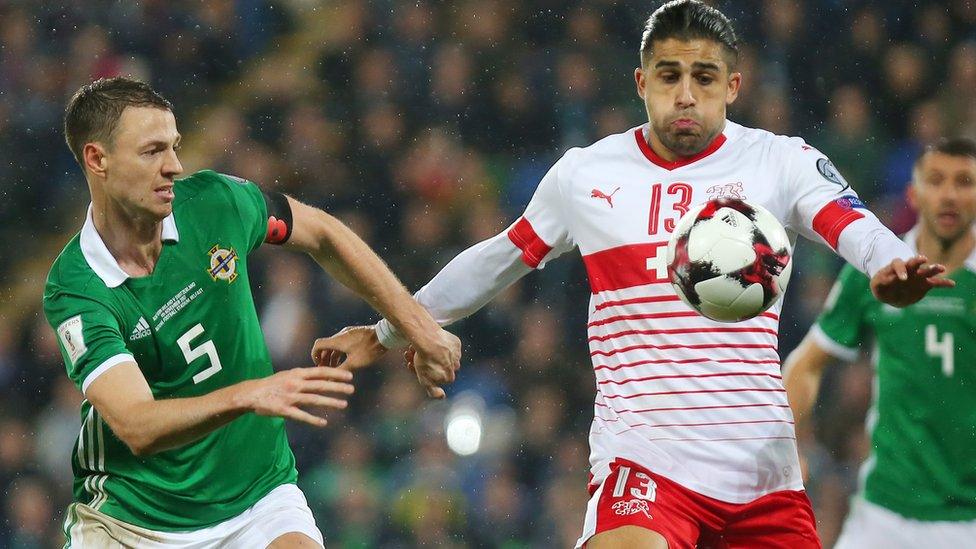 Northern Ireland finished second in their qualifying group for the 2018 World Cup and went into a play-off against Switzerland