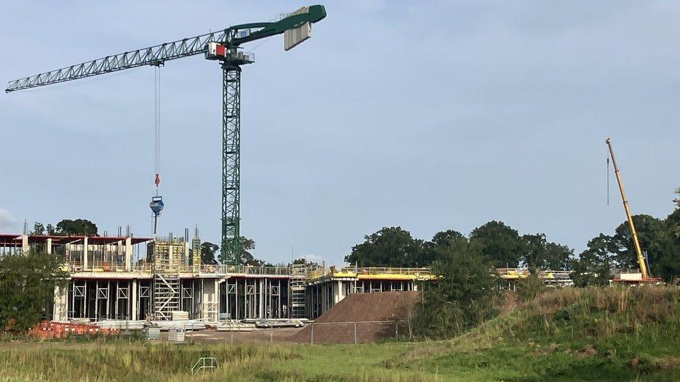 Work under way at the new National Rehabilitation Centre