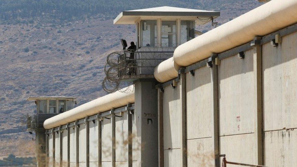 Gilboa Prison, an Israeli maximum security prison