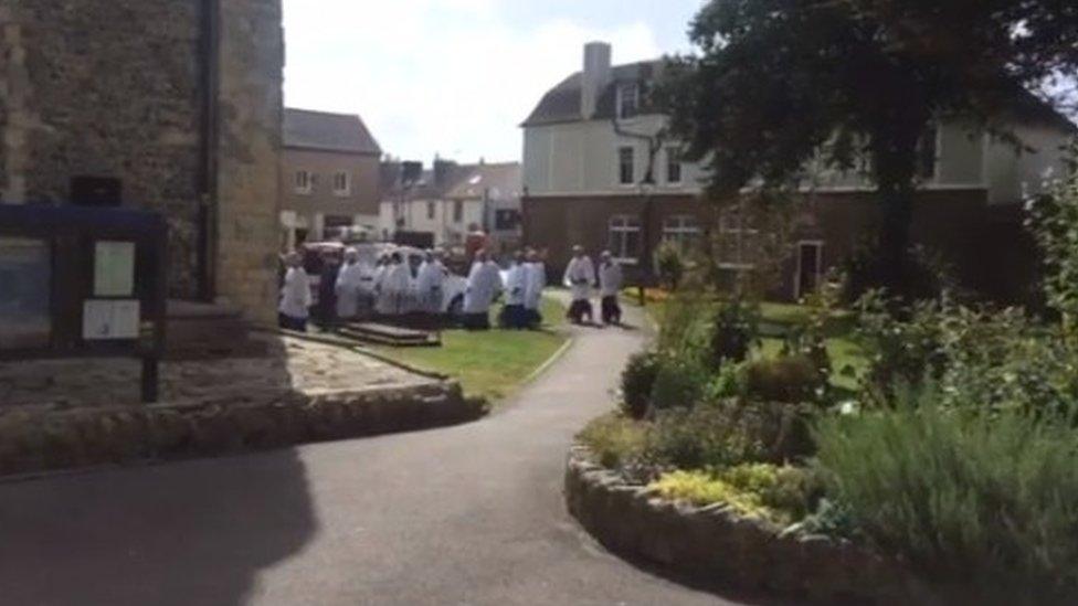 Shoreham church service