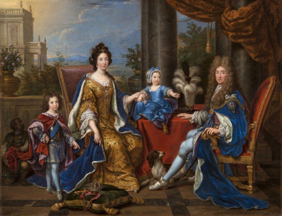 Pierre Mignard, James II and family, 1694 Royal Collection Trust © Her Majesty Queen Elizabeth II.jpg