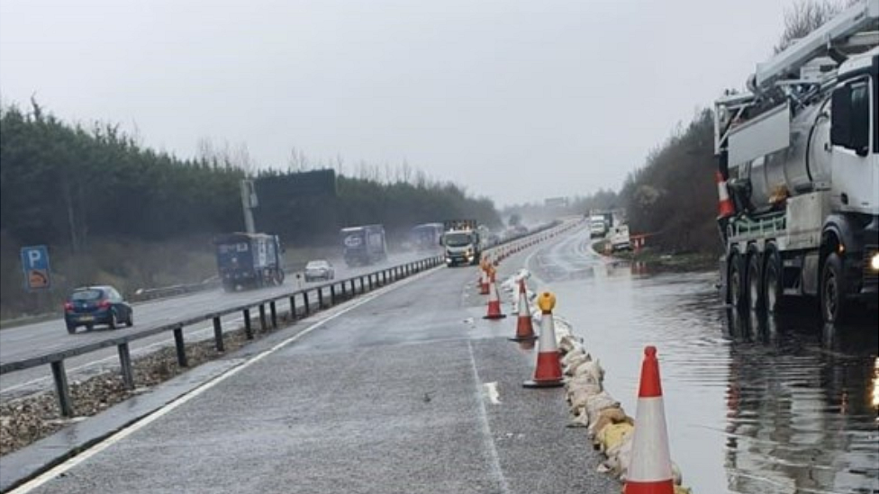 Water on the road