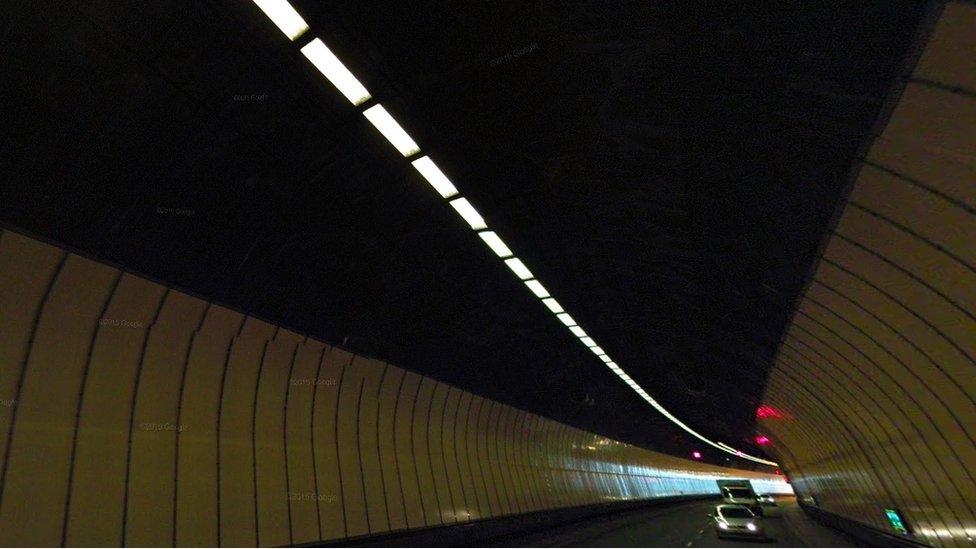 The Penmaenbach tunnel opened in 1932