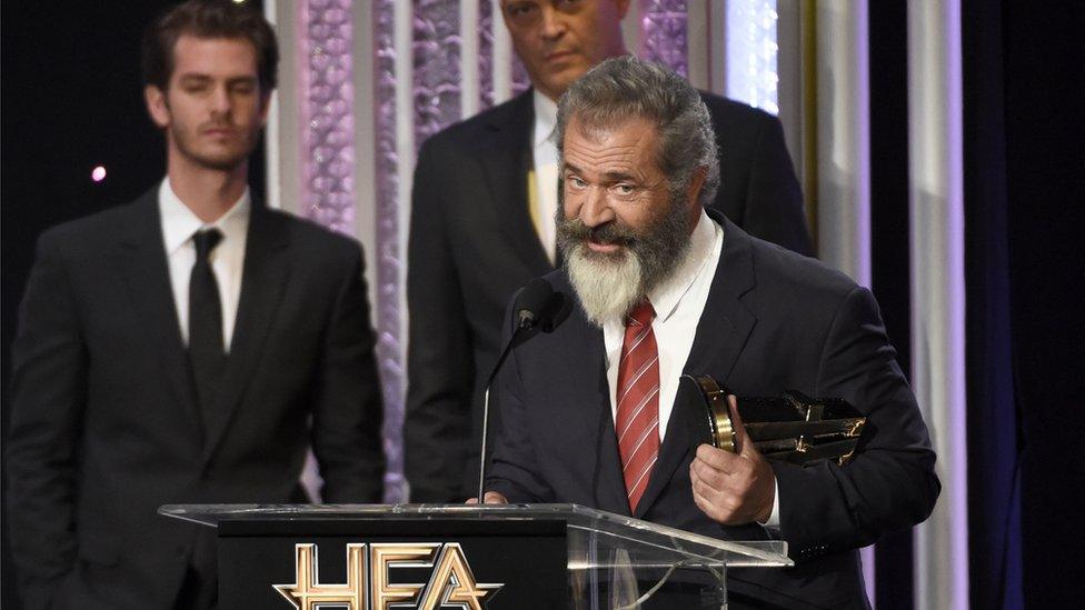 Mel Gibson at Hollywood Film Awards