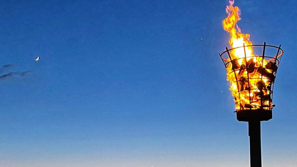 Dormansland Village beacon near Lingfield