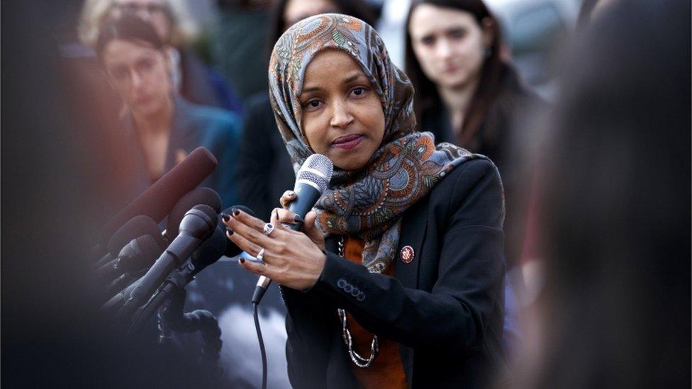 Democratic Representative from Minnesota Ilhan Omar