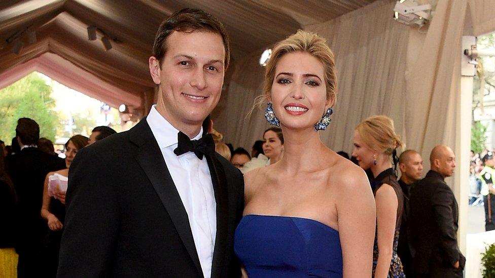 Jared Kushner and his wife Ivanka Trump