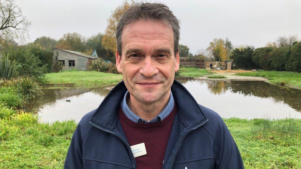 Kevin Peberdy, CEO of the Wildfowl and Wetlands Trust