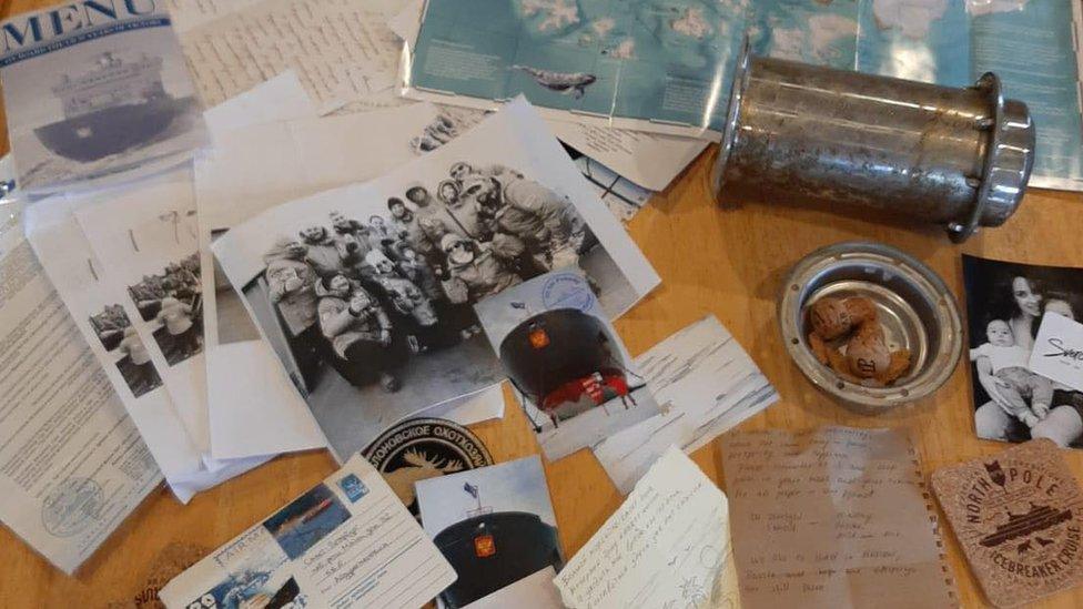 Time capsule contents