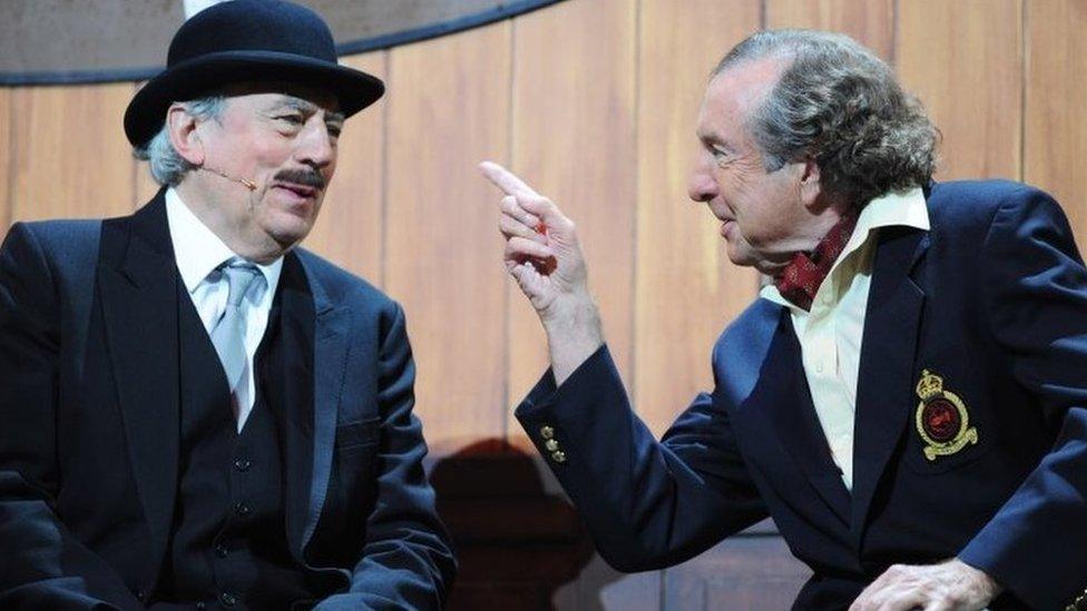 Terry Jones and Eric Idle