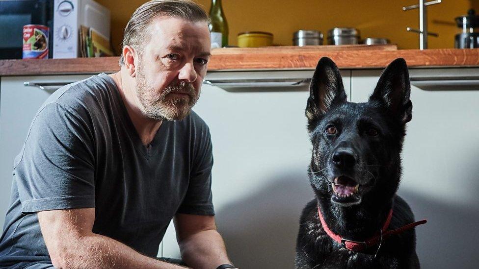 Ricky Gervais in After Life