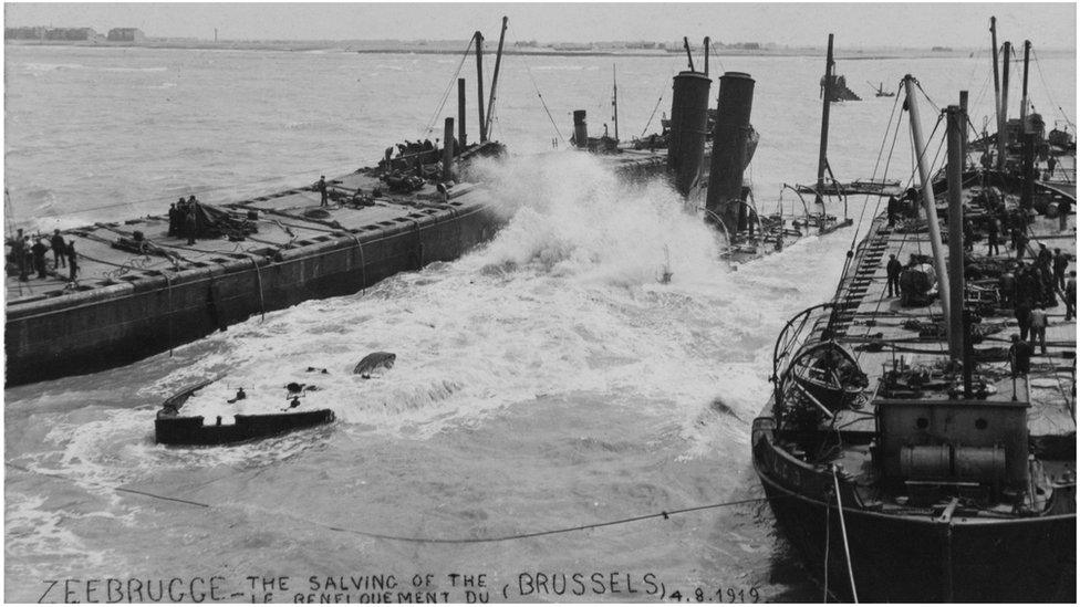 Raising the SS Brussels