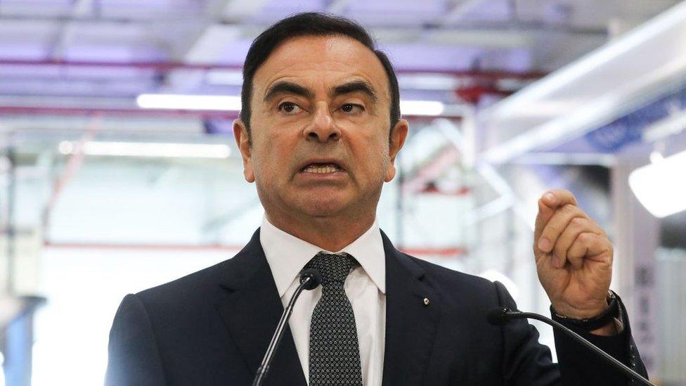 Carlos Ghosn in 2018