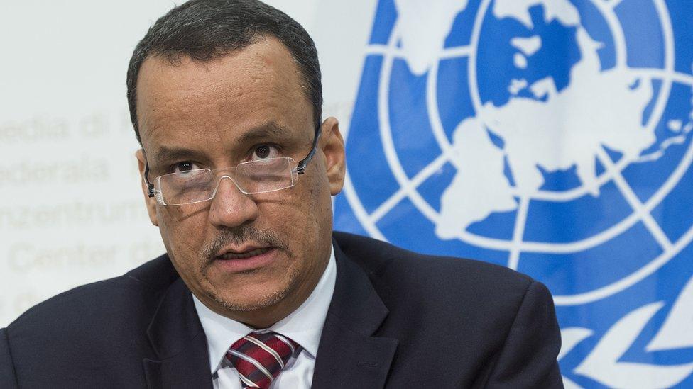 UN special envoy Ismail Ould Cheikh Ahmed