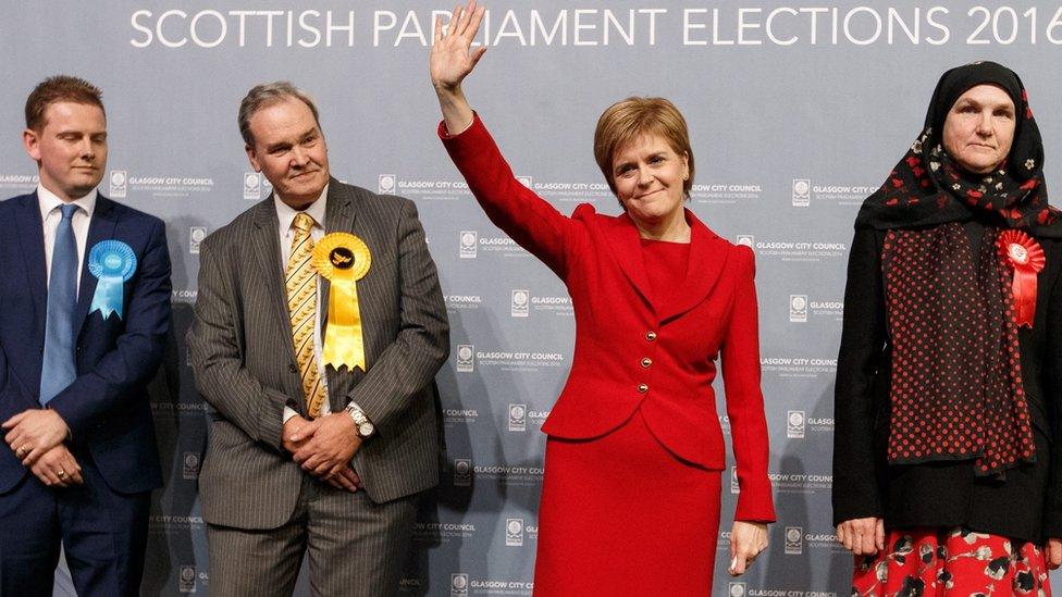 Nicola Sturgeon is re-elected to serve Glasgow Southside