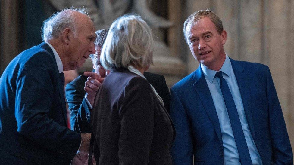 Vince Cable and Tim Farron