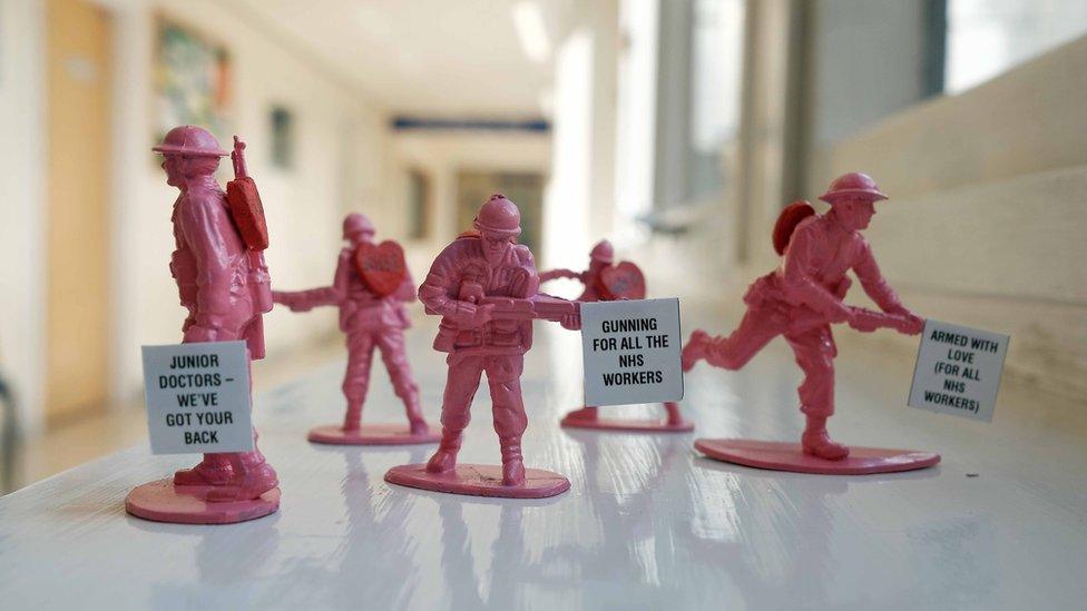 Athirty4 Pink Army soldiers