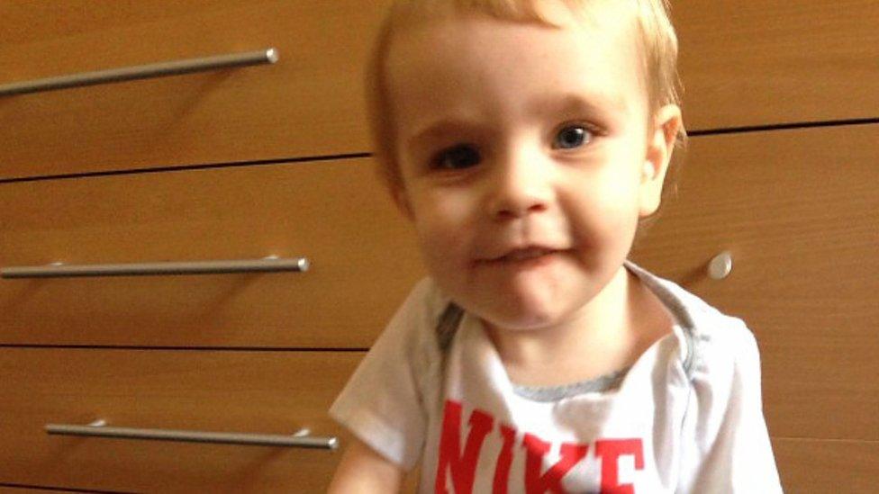 Liam died in March 2014 with injuries similar to those those found on road crash victims