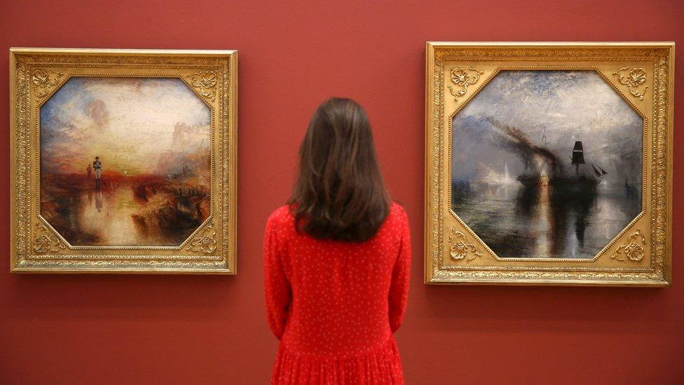 JMW Turner exhibition at the Tate Britain