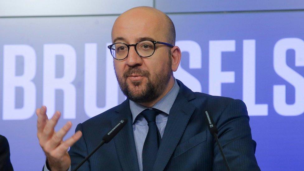 Belgian Prime Minister Charles Michel