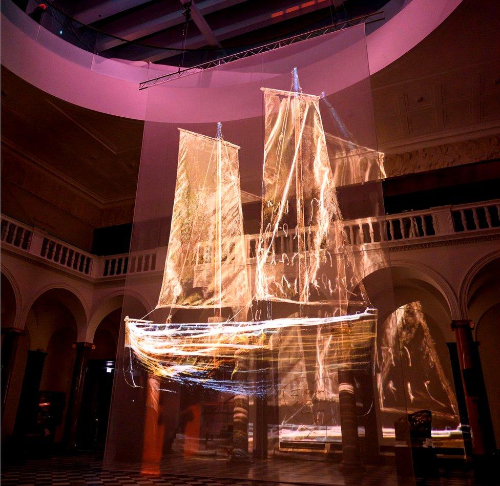 Winds of Change by Heinrich & Palmer at Aberdeen Art Gallery