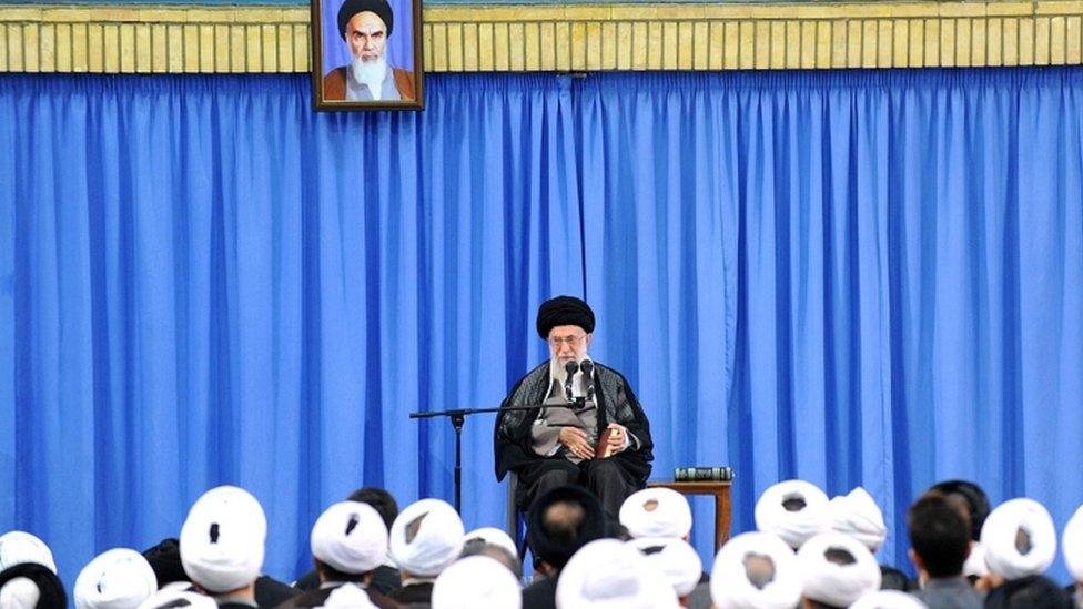 Ayatollah Khamenei addresses clerics - 27 September