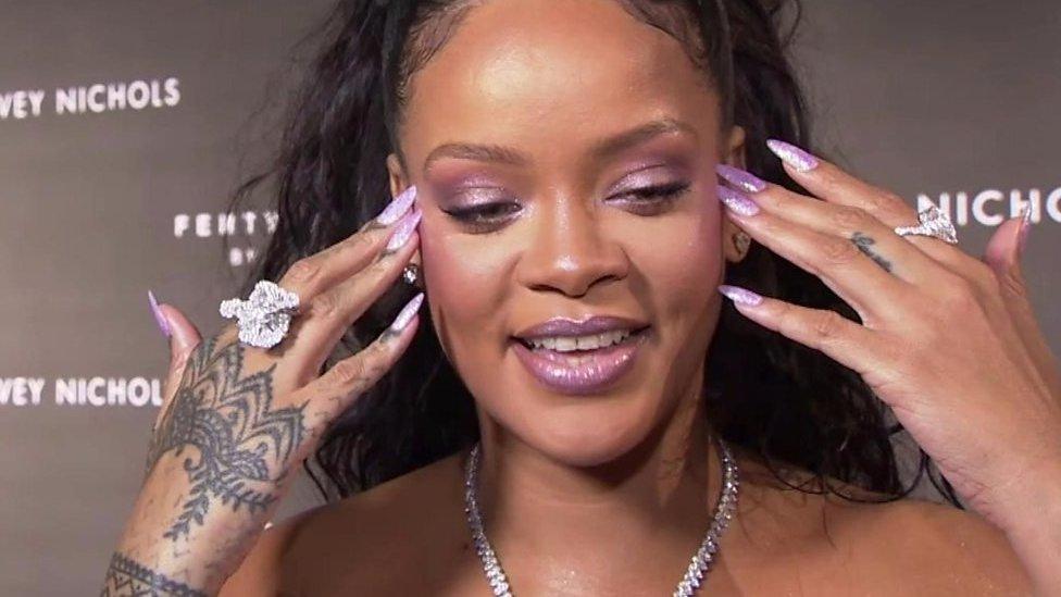 We spoke with Rihanna about the response to her new beauty brand Fenty Beauty.