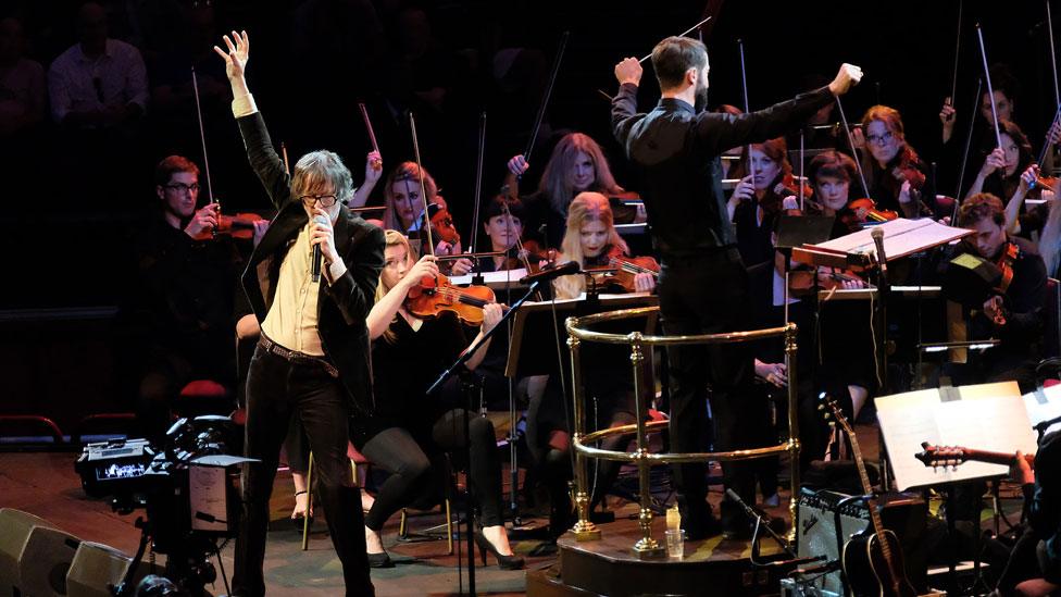 Jarvis Cocker at the Scott Walker Prom