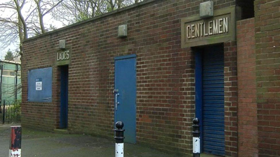 Otley lido entrance