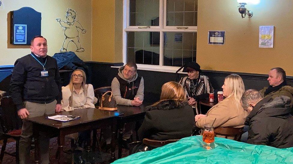 tenants meet at pub