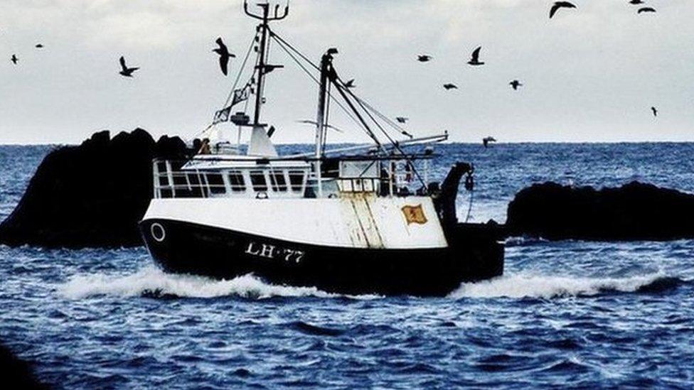 Scottish fishing boat