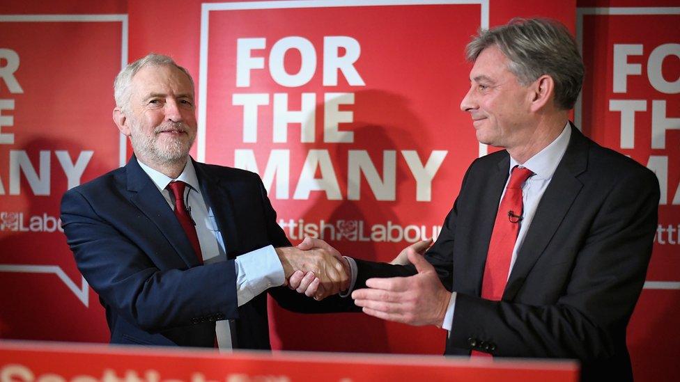 Jeremy Corbyn and Richard Leonard