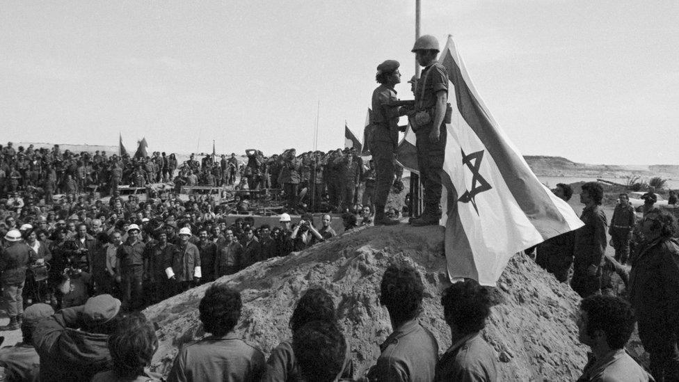 Israeli soldiers in Sinai