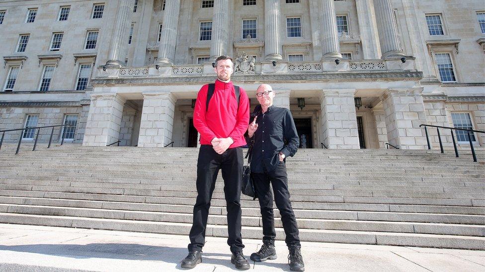 Gerry Carroll and Eamonn McCann