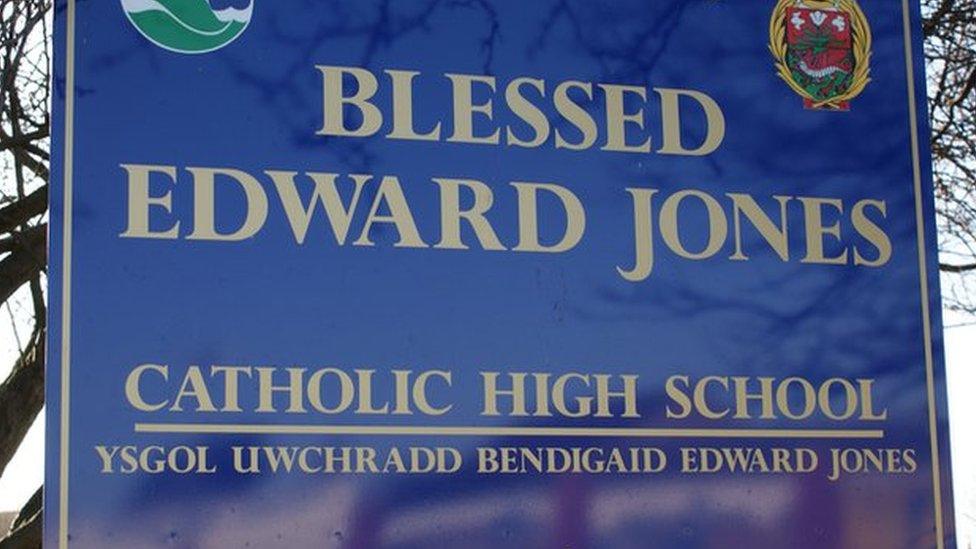 Blessed Edward Jones sign