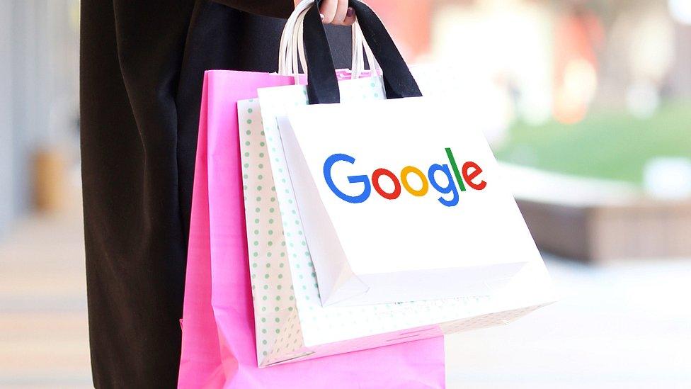 Google shopping bag